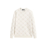 Men's Argyle Jacquard Pullover Sweater